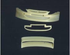 Transkit – Peugeot 307 WRC – 2004 version resin parts - front bumper+rear spoiler